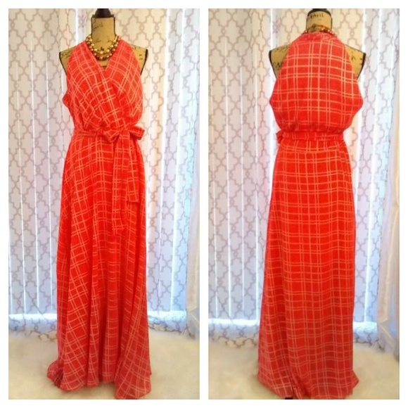 chetta b maxi dress